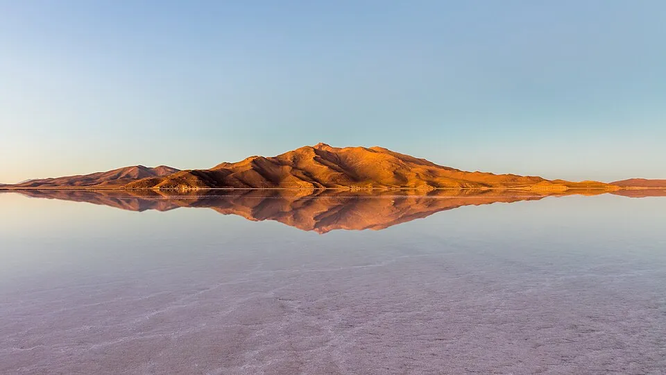 Reflexos no Salar de Uyuni
