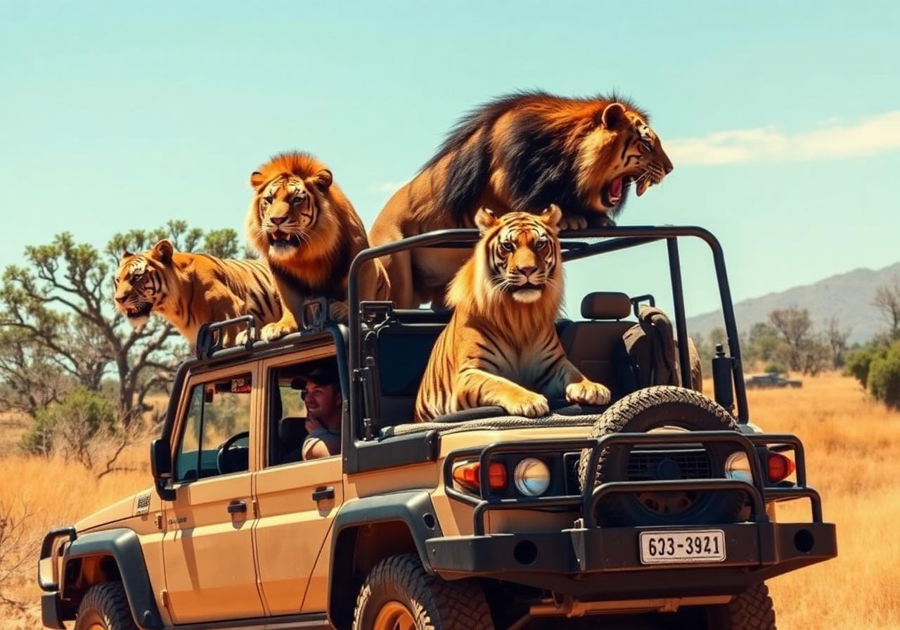 Aventura com Animais Selvagens